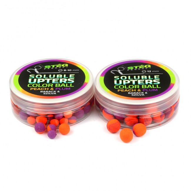 Stég Product Soluble Upters Color Ball Peach & Plum 30gr