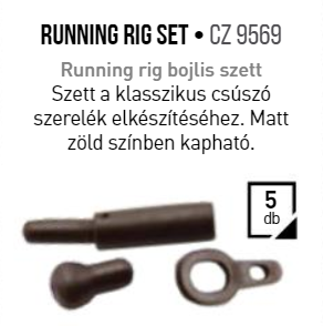 CarpZoom Running Rig Bojlis Szett CZ9569