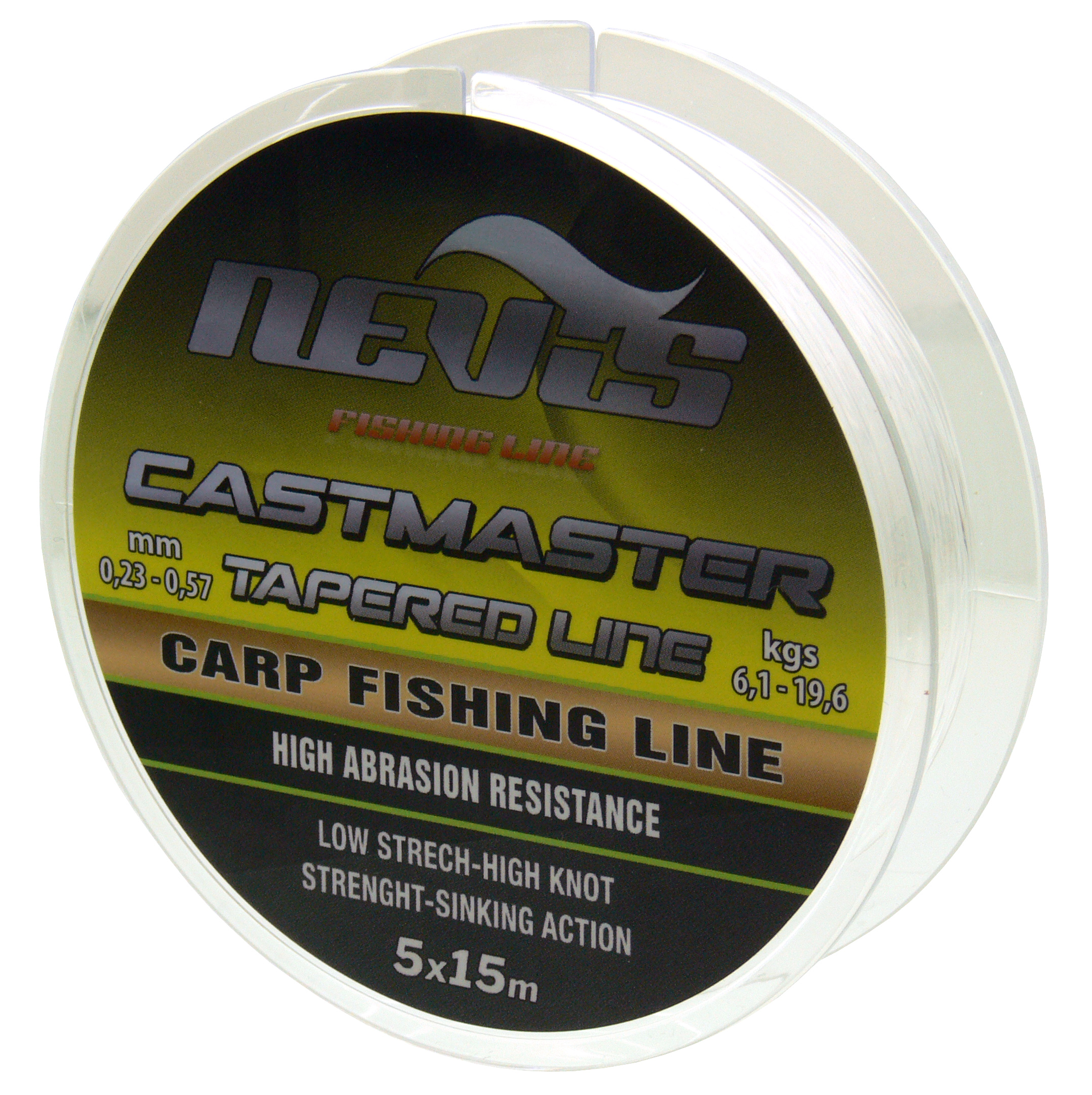 Nevis Castmaster Tapered Line 5x15m 3247-0..