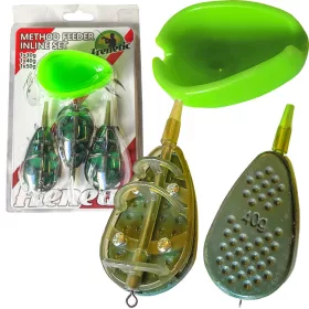   Frenetic Inline Method Feeder kosár szett 30g, 40g és 50g plusz forma