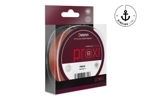 Delphin PROXI 8 barna 0.08mm 300m