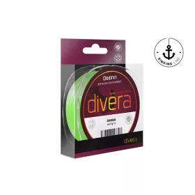 Delphin DIVERA Feeder / fluo zöld 0.12mm 150m