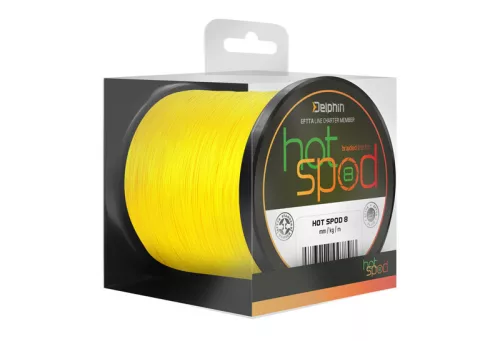 Delphin HotSPOD 8 / sárga 0.14mm 300m