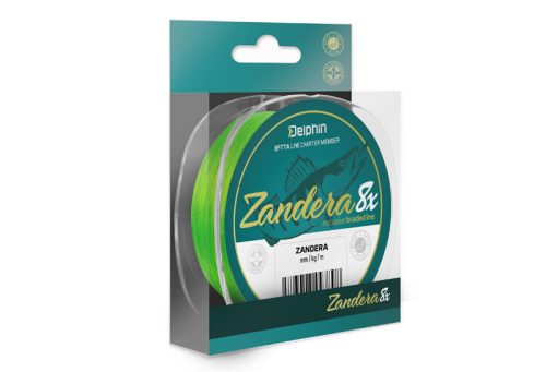 Delphin ZANDERA 8 / fluo zöld 0.10mm 150m