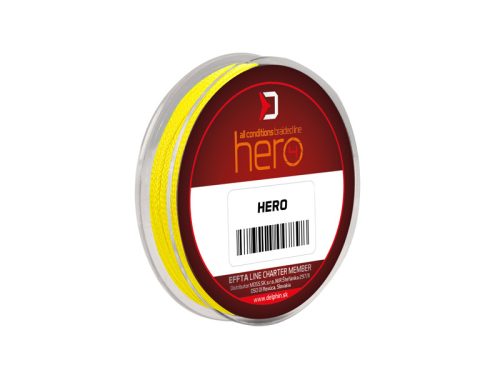Delphin HERO 4 / fluo sárga 0.25mm 15m