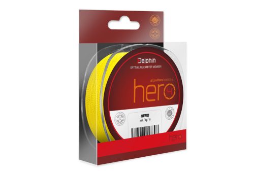Delphin HERO 4 / fluo sárga 0.16mm 117m