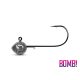 Jig fej tartóval Delphin BOMB! / 5db #4/0 10gr