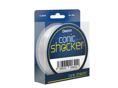 Kónuszos dobó előke Delphin Conic SHOCKER / 6x13m 0.26-0.45mm