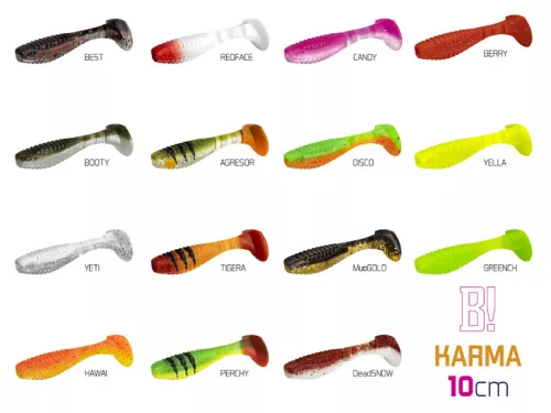 Gumihal Delphin KARMA UVs / 5db 10cm Tigera