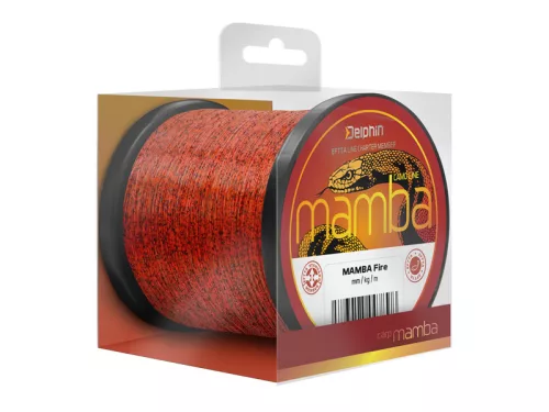Delphin MAMBA Carp / Fire 0.30mm 600m
