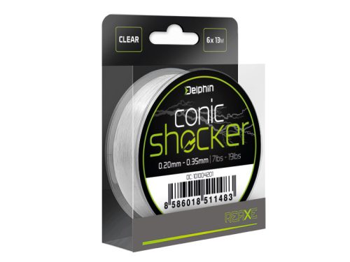 Kónuszos dobó előke Delphin Conic SHOCKER REAXE / 6x13m 0.20-0.35mm