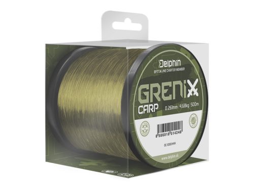 Delphin GRENIX Carp / zöld 0.261mm 500m