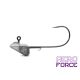 Grub-tartóval ellátott Delphin AeroFORCE jigfej / 5 db #4/0 7.5gr
