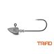 Gallérral ellátott Delphin TRIAD jigfej / 5 db #5/0 30gr