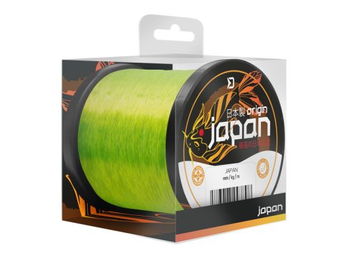 Monofil Delphin JAPAN Origin / Fluo sárga 0.309mm 600m