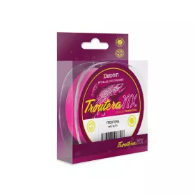 Delphin TROUTERA NX / rózsaszín 0.065mm 135m