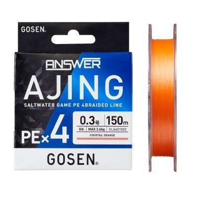 Gosen Answer Ajing X4 Cocktail Orange 150m PE0.3