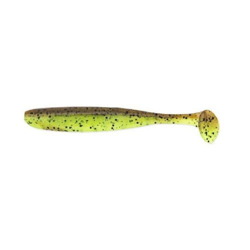 Keitech Easy Shiner 2" - 50mm Green Pumpkin Chartreuse