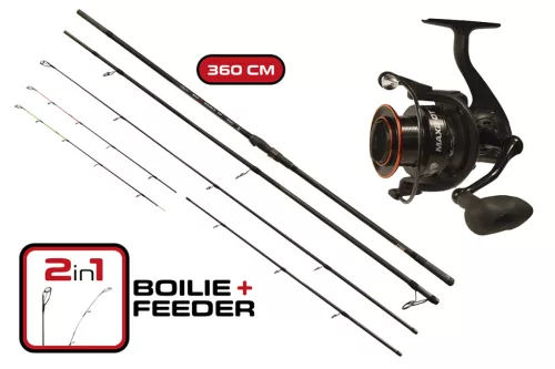 CARP EXPERT MAX2 BOT DOUBLE TIP 360 MAX2 DT 6000 ORSÓVAL