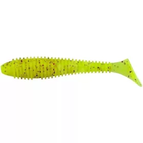   Keitech Swing Impact Fat 2,8" - 71mm Chartreuse Red Flake