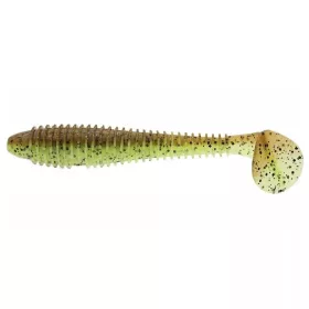   Keitech Swing Impact Fat 3,3" - 84mm Green Pumpkin/Chartreuse