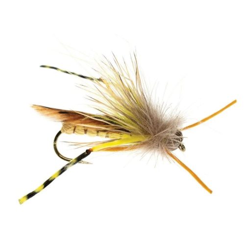 Traun River Mimic Hopper yellow #8 57-0065