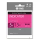 TIEMCO VÉKONYODÓ ELŐKE INDICATOR TAPERED LEADER 13ft 6X 6x