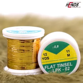 Hends Flat Tinsel 02 Gold Medium