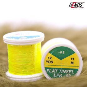 Hends Flat Tinsel 99 Fluo Yellow Pearl