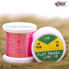 Hends Flat Tinsel 19 Pink Pearl