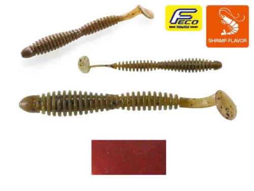 TIEMCO LOCOISM FLEXY SHAD 3.5" 8.9cm #004 Cola