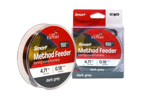 CARP EXPERT SMART METHOD FEEDER 0,18MM 150M DARK GREY 4,71KG