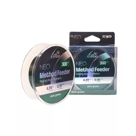   CARP EXPERT NEO METHOD FEEDER 0,20MM 300MDOUBLE DARK GREEN 5,28KG