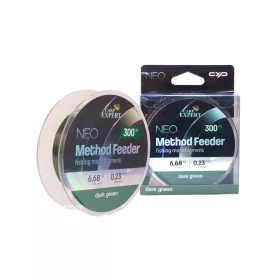   CARP EXPERT NEO METHOD FEEDER 0,23MM 300MDOUBLE DARK GREEN 6,68KG