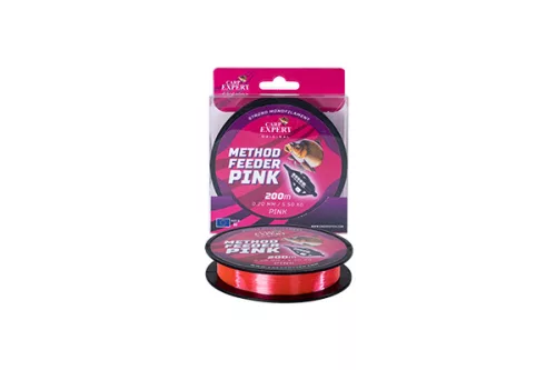 ZSINÓR CARP EXPERT METHOD FEEDER PINK 0.30MM 200m 12,75KG
