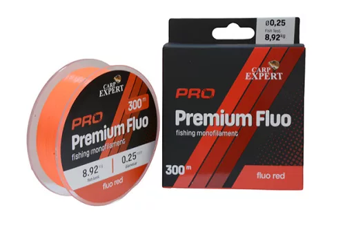 CARP EXPERT PROPREMIUM FLUO RED 0,20MM 300M FLUO RED 5,47KG