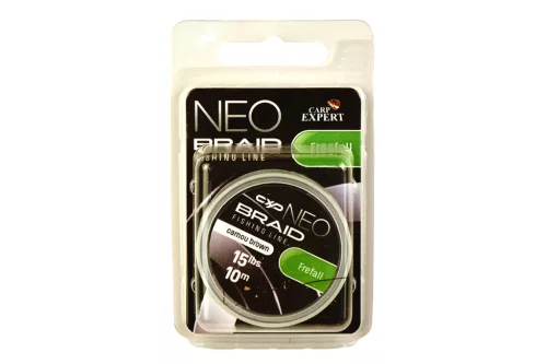 CARP EXPERT NEO FREEFALL KIKÖNNYÍTETT FONOTT ELŐKEZSINÓR 15LBS CAMOU BROWN 10M