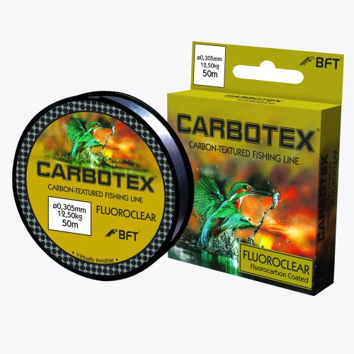 Carbotex Fluoroclear Előke zsinór 50m 0,22mm