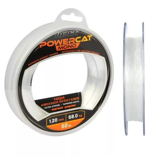 Nevis Powercat harcsázó előkezsinór mono 50m 1.0mm