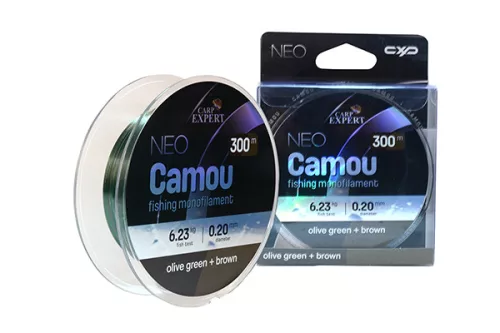 CARP EXPERT NEO CAMOU  0,30MM 300MOLIVE GEEN + BROWN 11,616KG