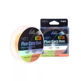   CARP EXPERT NEO FLUO CARP DUO 0,30MM 300MFLUO YELLOW + FLUO ORANGE 12,83KG