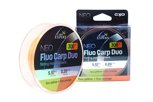 CARP EXPERT NEO FLUO CARP DUO 0,40MM 600MFLUO YELLOW + FLUO ORANGE 22,41KG