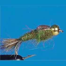 Traun River Gold Head Hare's Ear Olive 53-4071