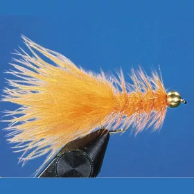 Traun River Gold Head Wooly Bugger Orange #10 53-6225