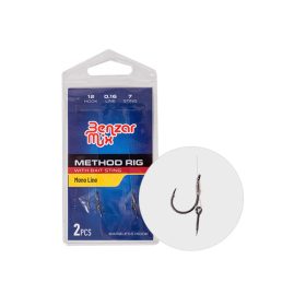   BENZAR METHOD KÖTÖTT HOROG 8 (SZAKÁLL NÉLKÜLI) MONOFIL ZSINÓRON 10 MM CSALI TÜSKÉVEL