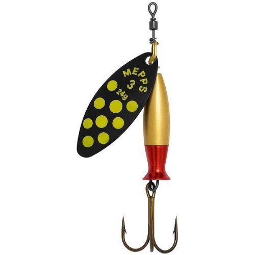 MEPPS AGLIA Long Heavy Fluo Fekete/Citrom 1+ 12g