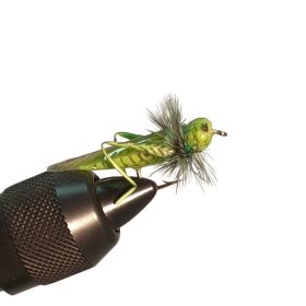 Traun River Flying Green Hopper