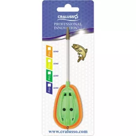   CRALUSSO FLUO ZÖLD ROCKET METHOD KOSÁR+TÖLTŐ (1+1 DB/CS) 50 G