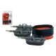 CARP EXPERT OVAL METHOD KOSÁR SZETT TÖLTŐVEL 50G+60G+70G