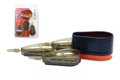 CARP EXPERT DROP METHOD KOSÁR SZETT TÖLTŐVEL 30G+40G+50G